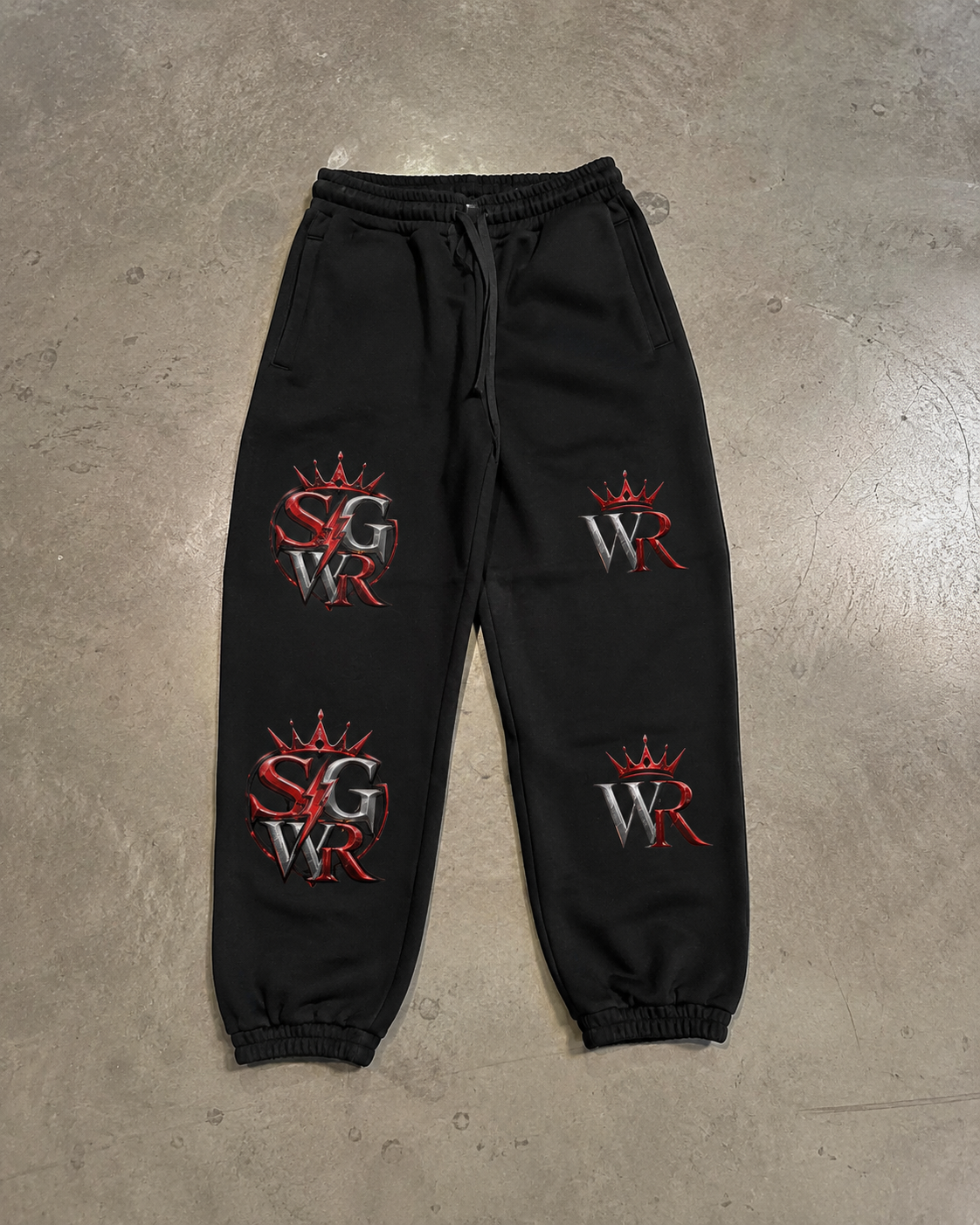 Essential Drawstring Jogged Sweatpants